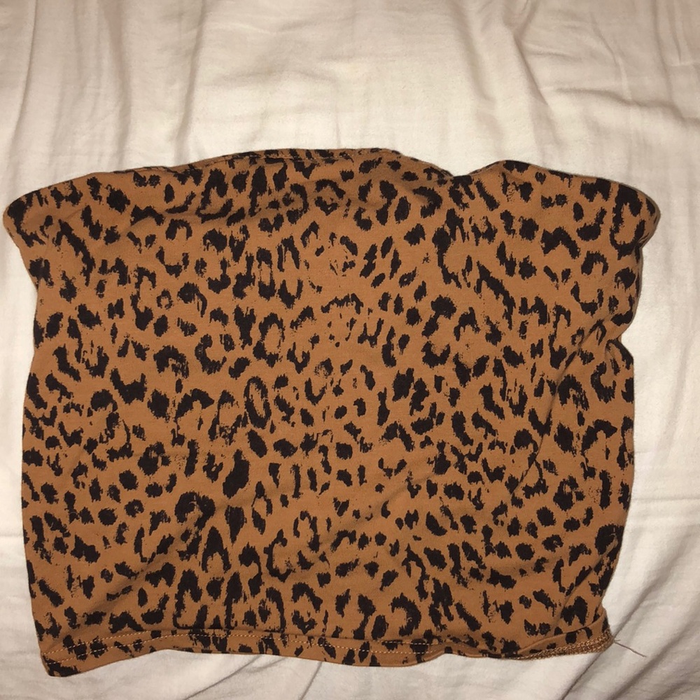 Urban outfitters cheetah tube top